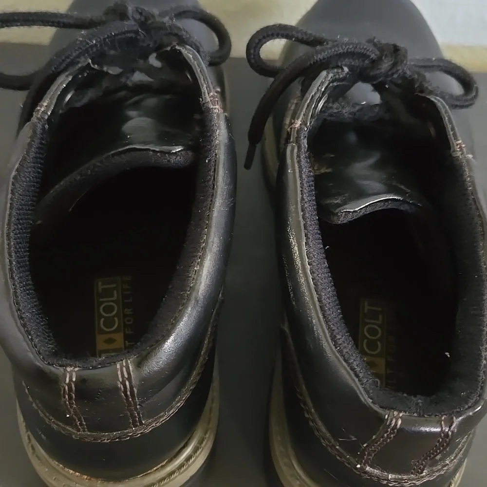 RJ Colt Black Boots Size 9
